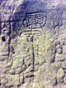 Indian Carvings in Cueva del Indio