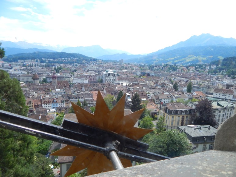 Clock Tower View in Lucern