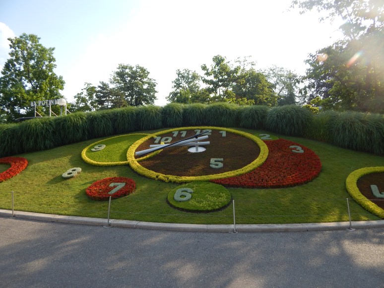 flower clock