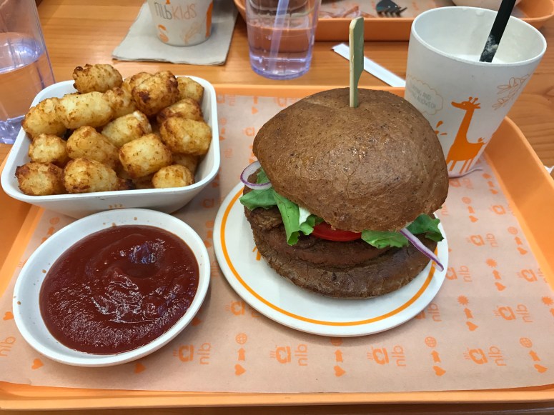 Meal at Next Level Burger