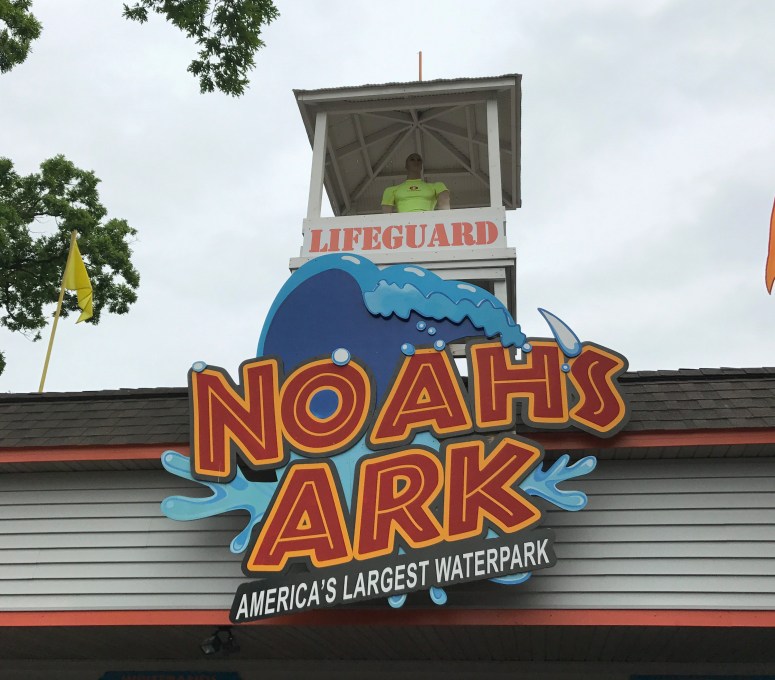 Noah's Ark Water Park Sign
