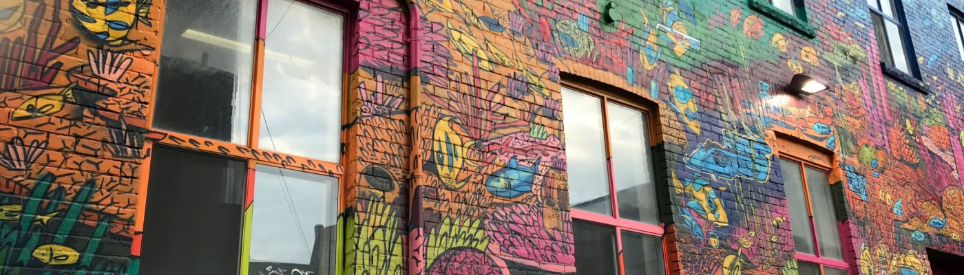 Graffiti Alley in Toronto