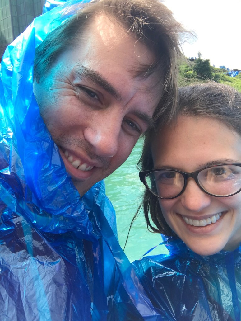 Riding Maid of the Mist at Niagara Falls