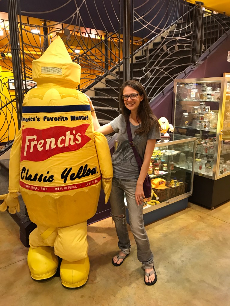 Me at the Mustard Museum