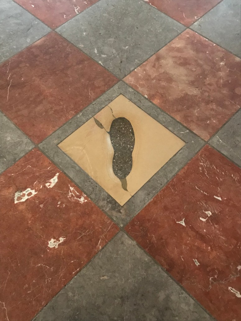 The Devil's Footprint in Munich
