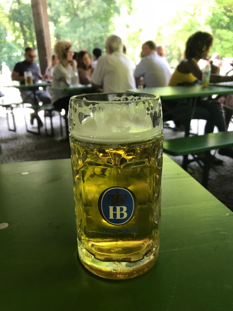 Radler at the Beer Garden