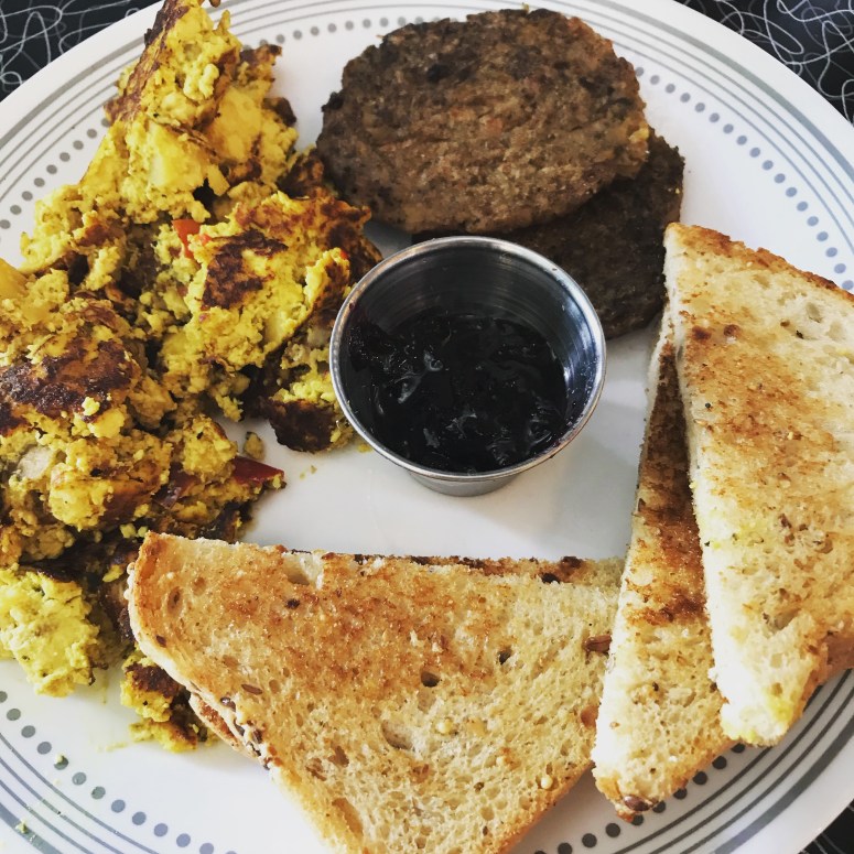 Tofu Scramble at Spiral Diner in Fort Worth