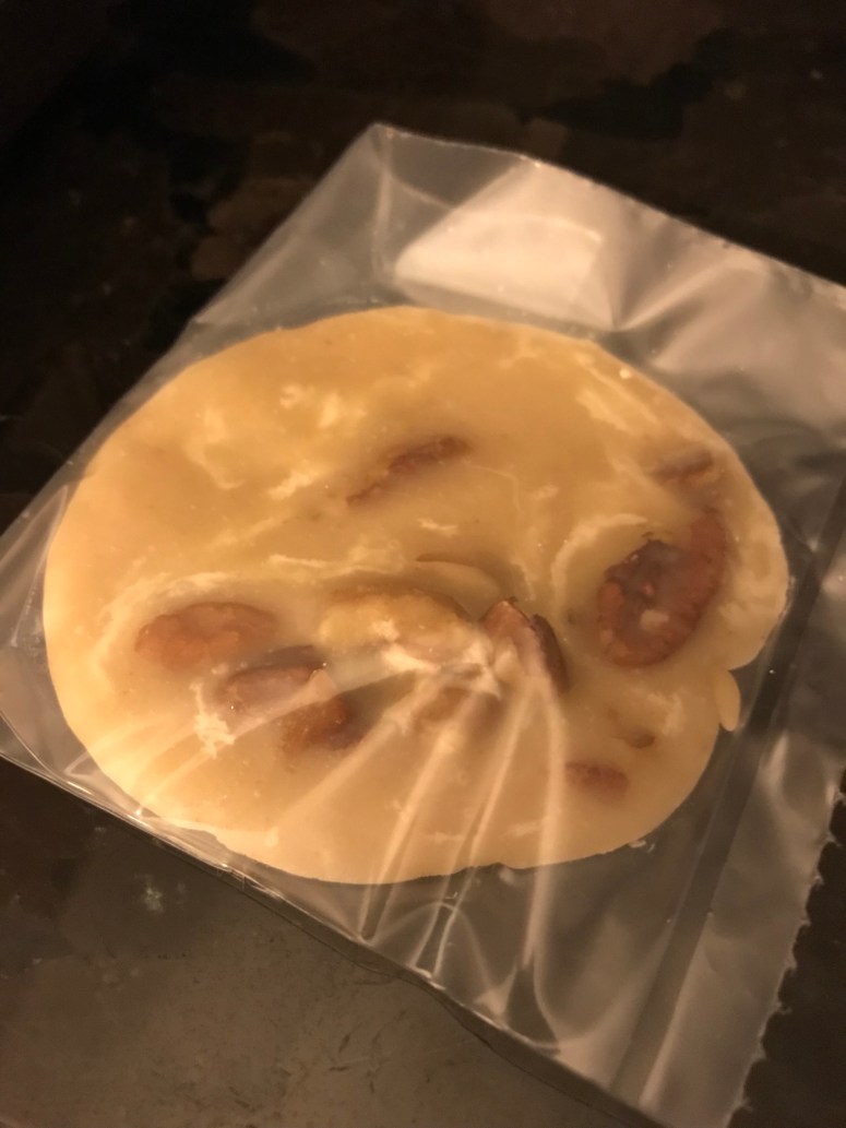 vegan creole pralines from Laura's Candies in New Orleans