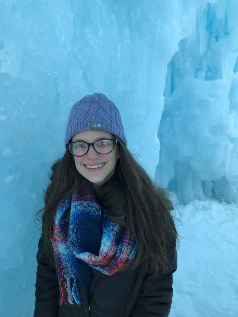Ice Castles in Stillwater, Minnesota