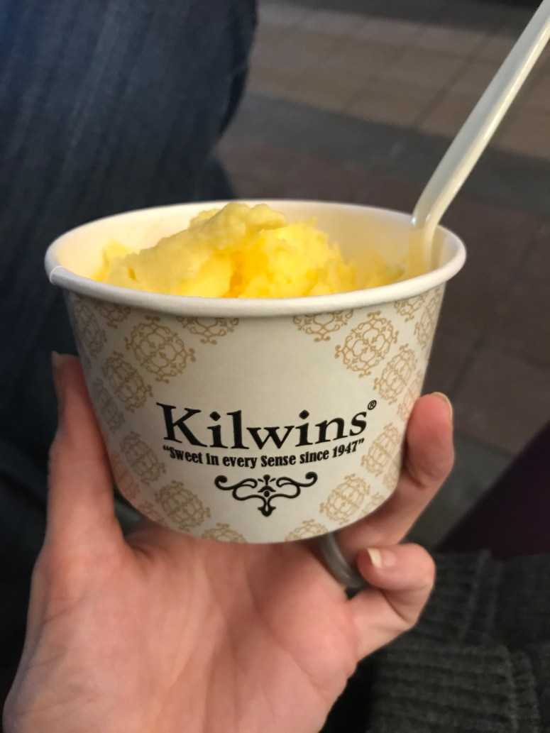 Kilwins lemon sorbet